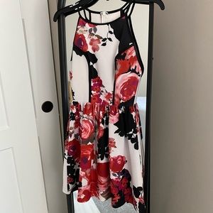 Floral Mini Dress